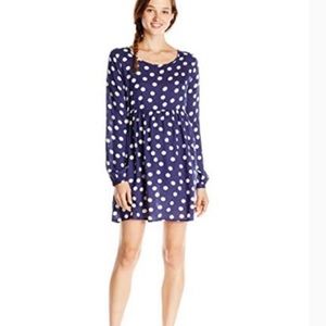 ROXY, sun empire polka dotted dress, Medium